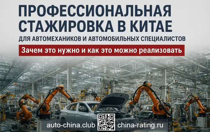 Профессиональная стажировка в Китае для автомехаников и автомобильных специалистов Профессиональная стажировка в Китае для автомехаников и автомобильных специалистов